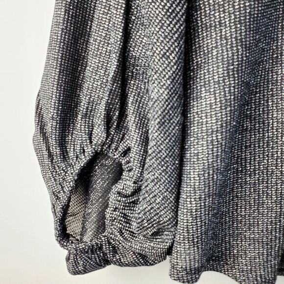 Maurices Metallic Sparkly V-Neck Blouse Size S NWT - Picture 2 of 7